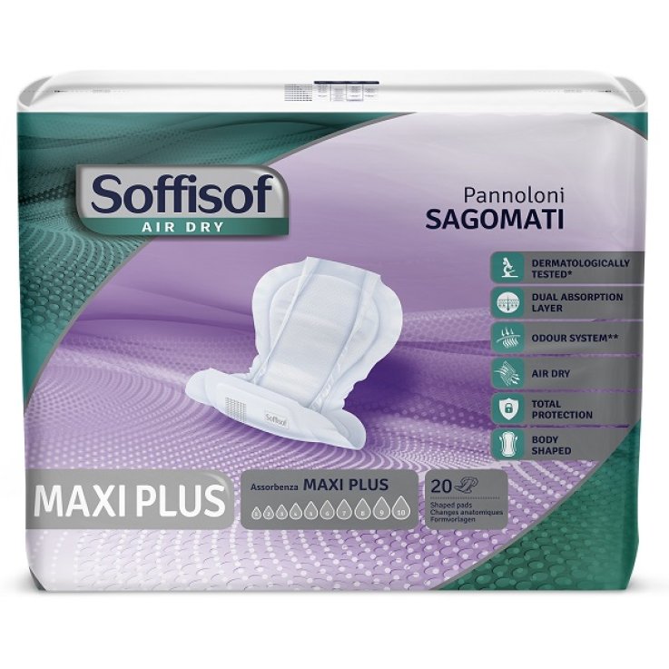 SOFFISOF AIR DRY SAG MAXI+20PZ