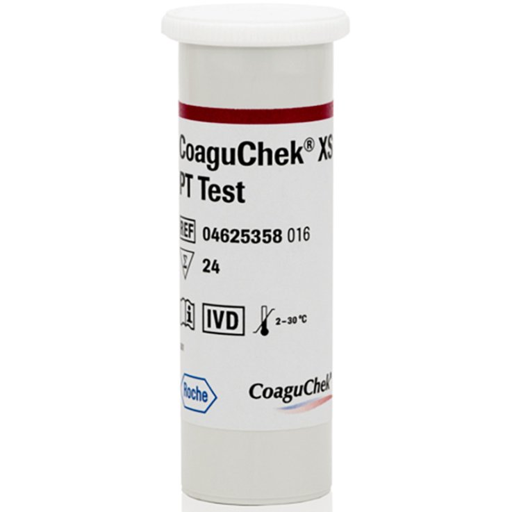 COAGUCHEK XS PT TEST 24STR COAGUCHEK XS PT TEST 24STR