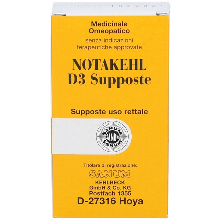 NOTAKEHL D3 10SUPP 2G SANUM NOTAKEHL D3 10SUPP 2G SANUM