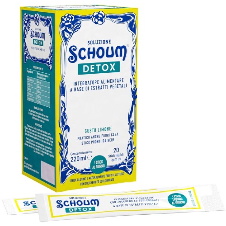 Soluzione Schoum Detox 20stick Soluzione Schoum Detox 20stick