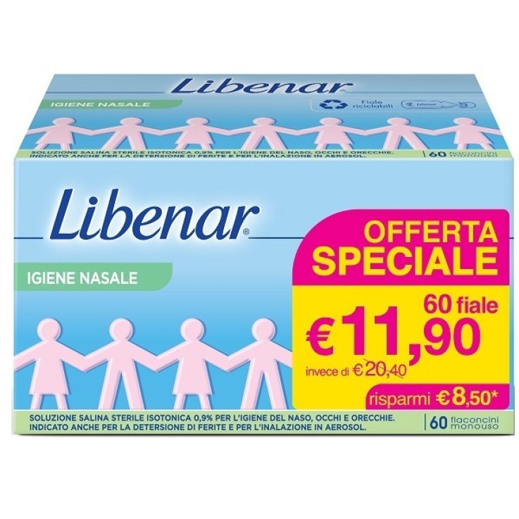 Libenar Igiene Nas Isoton 60fl Libenar Igiene Nas Isoton 60fl