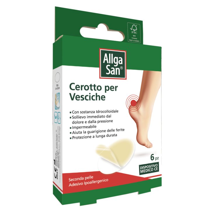 ALLGASAN CEROTTO VESCICHE 6PZ ALLGASAN CEROTTO VESCICHE 6PZ