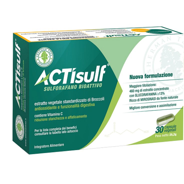 Actisulf Sulforafano 30cps Veg