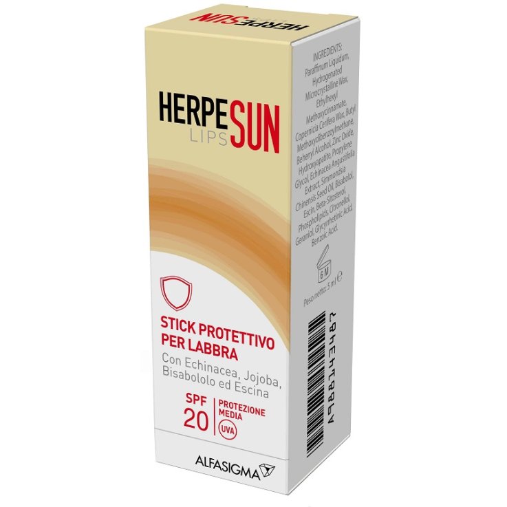 Herpesun Lip Stick Labbra 5ml Herpesun Lip Stick Labbra 5ml