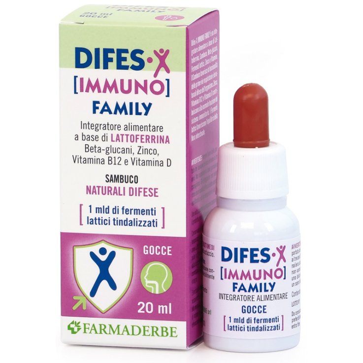 DIFES-X IMMUNO FAMILY GTT 20ML DIFES-X IMMUNO FAMILY GTT 20ML