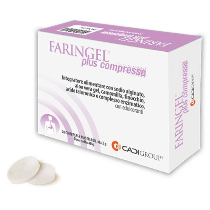Faringel Plus 20cpr Mastic Faringel Plus 20cpr Mastic