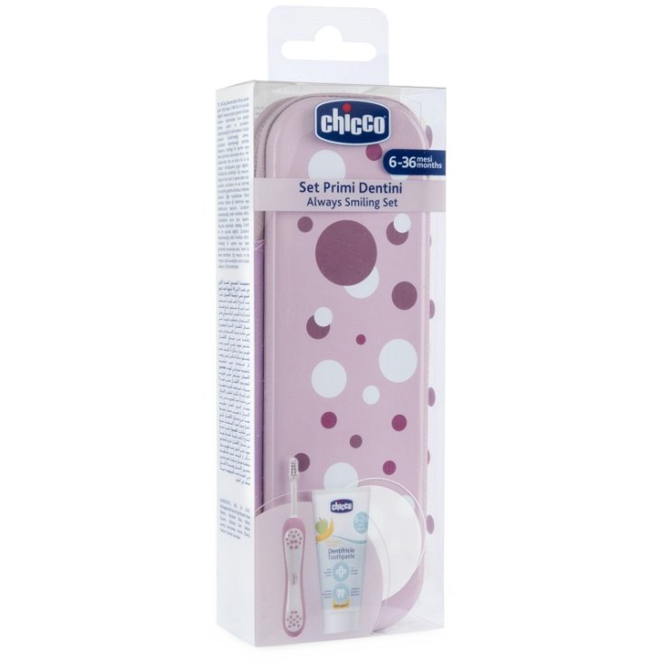 Ch Set Dentale 6m+ Rosa Ch Set Dentale 6m+ Rosa