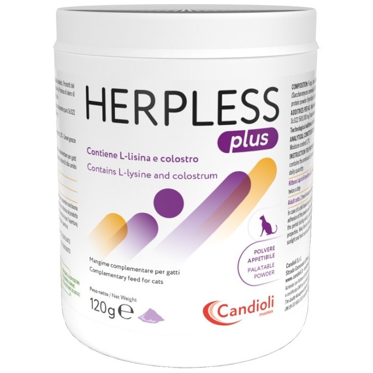 Herpless Plus Polvere 120g Herpless Plus Polvere 120g