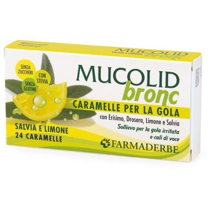 Mucolid Bronc Salvia&lim 24car Mucolid Bronc Salvia&lim 24car