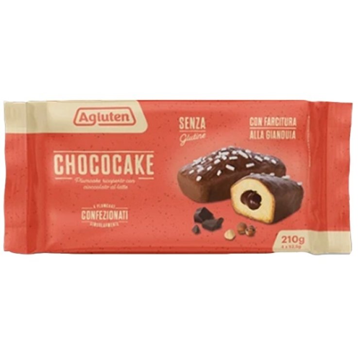 Agluten Chococake 4pz 52,5g Agluten Chococake 4pz 52,5g
