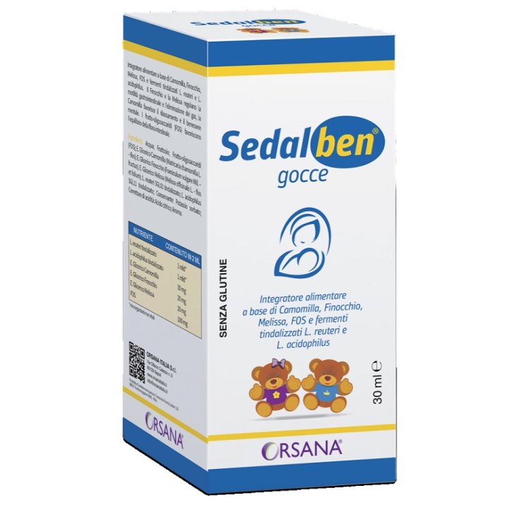 Sedalben Gocce 30ml Frutti Bos