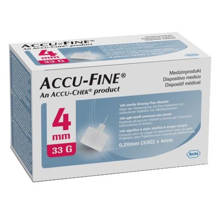 Accu-fine Ago Penna G33 4mm Accu-fine Ago Penna G33 4mm