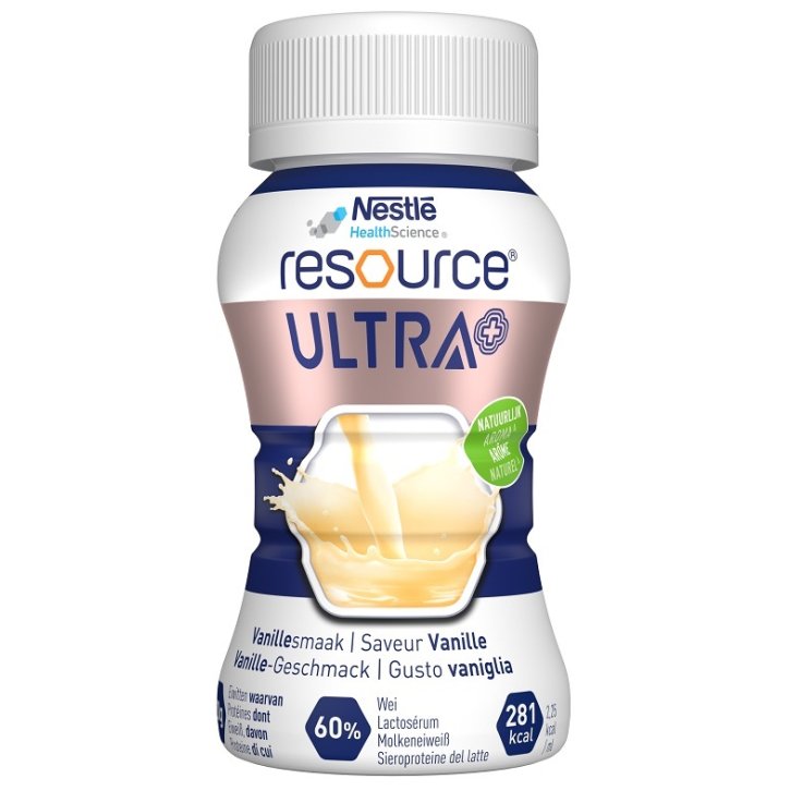 Resource Ultra+ Vaniglia 4bott Resource Ultra+ Vaniglia 4bott