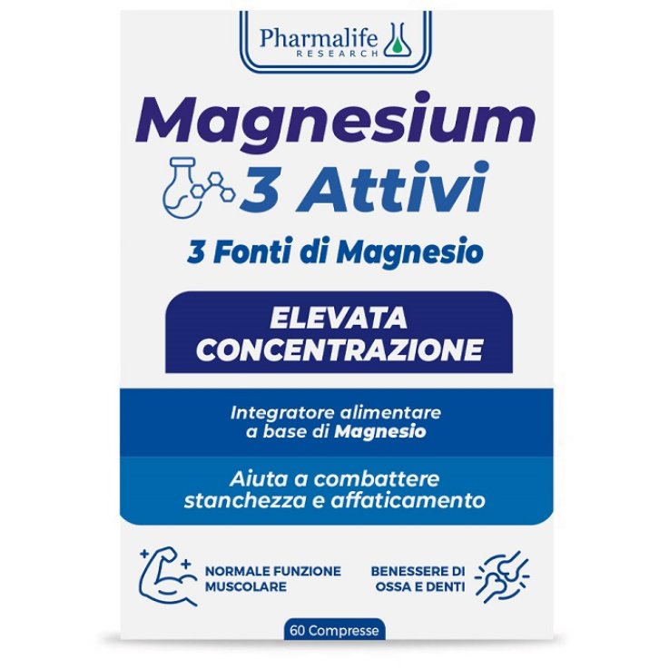 Magnesium 3 Attivi 60cpr Magnesium 3 Attivi 60cpr