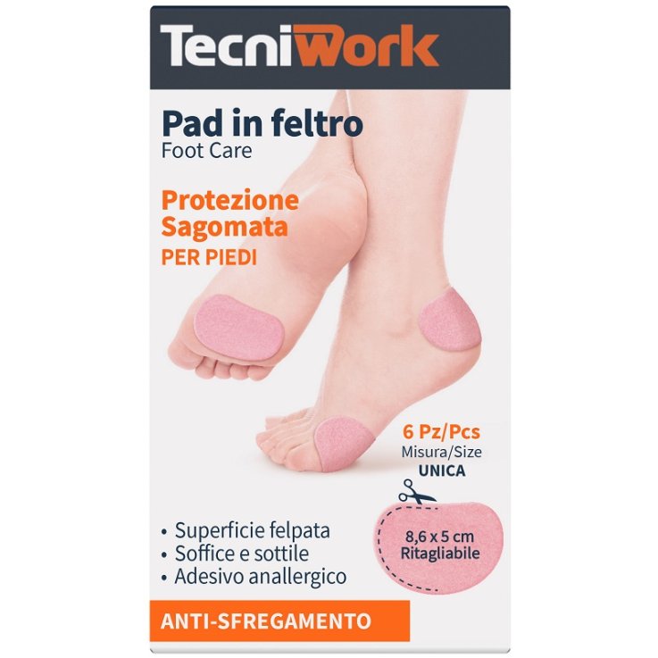 Pad In Feltro Sagomato 8,6x5cm