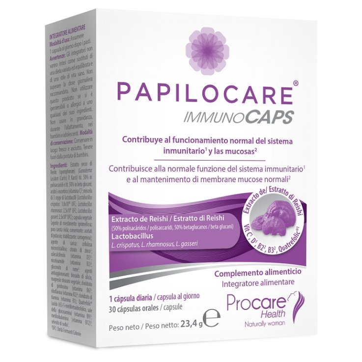 Papilocare Immunocaps 30cps