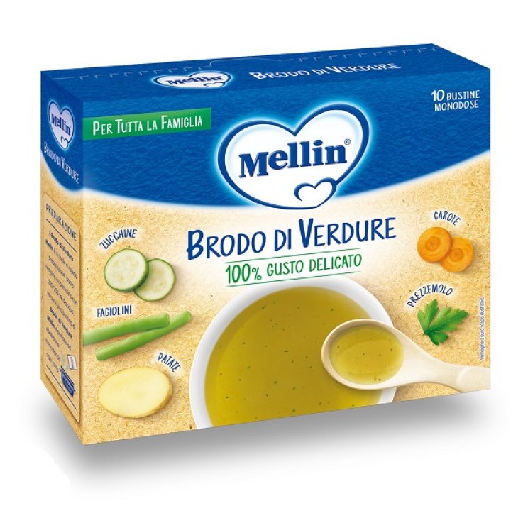 Mellin Brodo Verdure 10x8g Mellin Brodo Verdure 10x8g