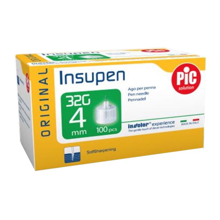 Pic Insupen Orig Ago G32,5x4mm Pic Insupen Orig Ago G32,5x4mm