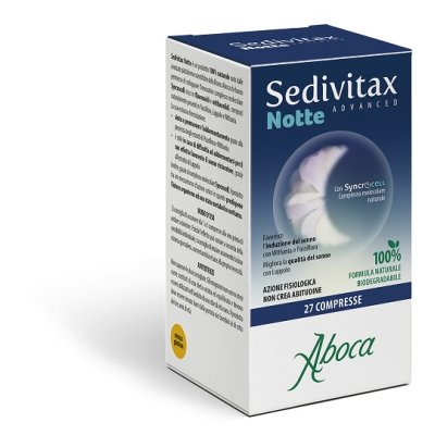 Sedivitax Notte Advanced 27cpr Sedivitax Notte Advanced 27cpr
