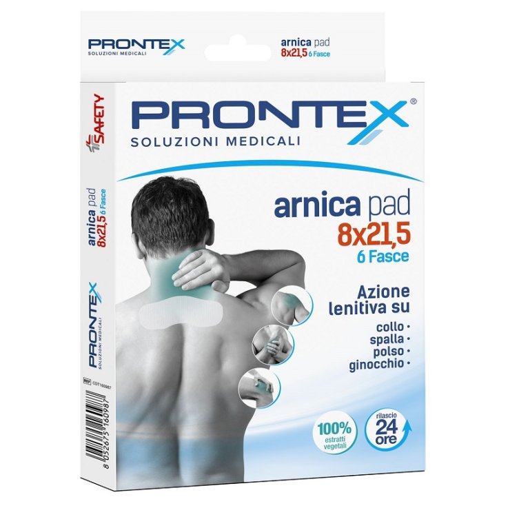Prontex Arnica Pad 8x21,5 6pz Prontex Arnica Pad 8x21,5 6pz