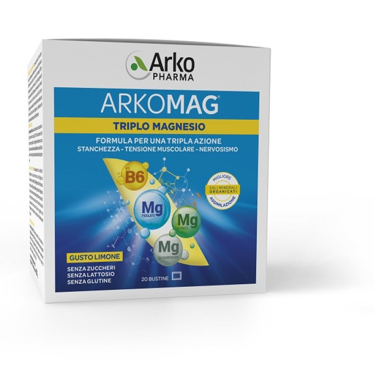 ARKOMAG TRIPLO MAGNESIO 20BUST ARKOMAG TRIPLO MAGNESIO 20BUST