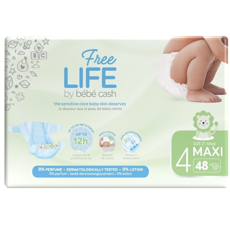 Freelife Bebecash Maxi Tg4 48p Freelife Bebecash Maxi Tg4 48p