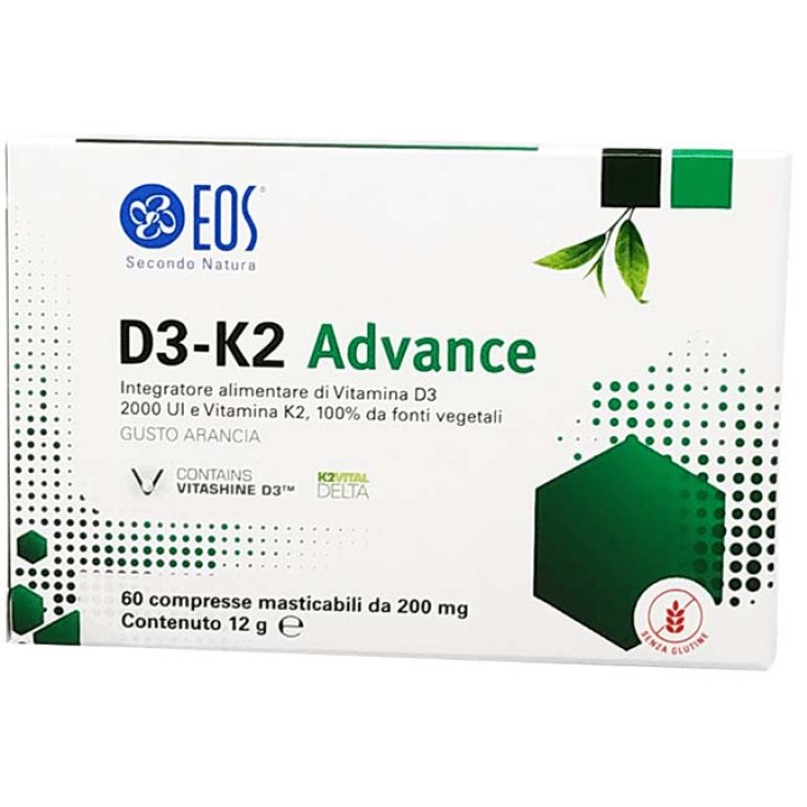 Eos D3 K2 Advance 60cpr Mastic Eos D3 K2 Advance 60cpr Mastic