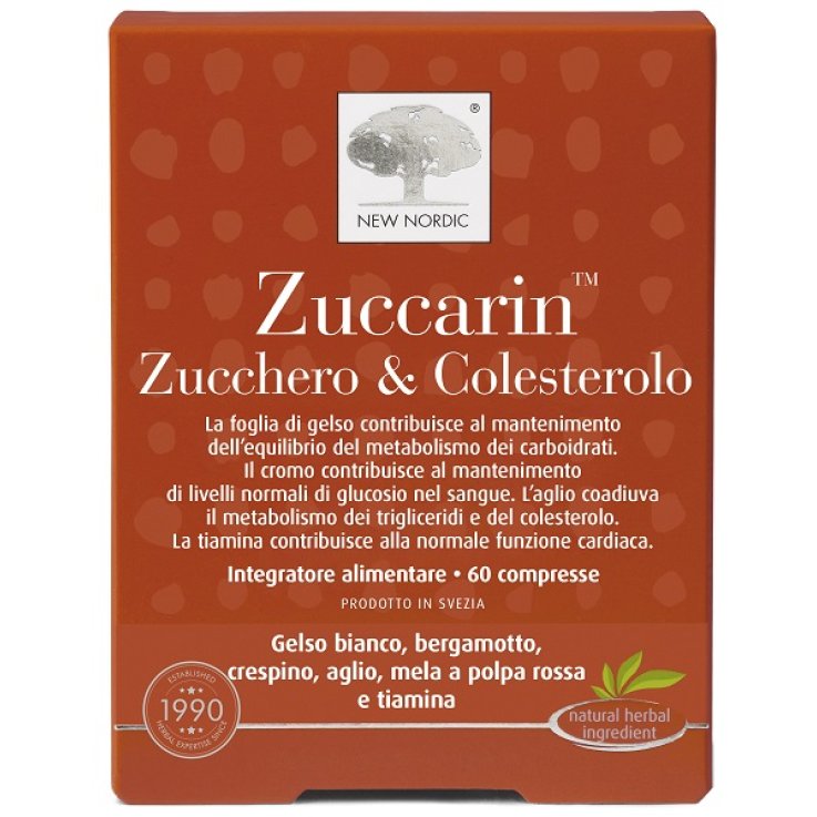 Zuccarin Zucchero&colest 60cpr Zuccarin Zucchero&colest 60cpr