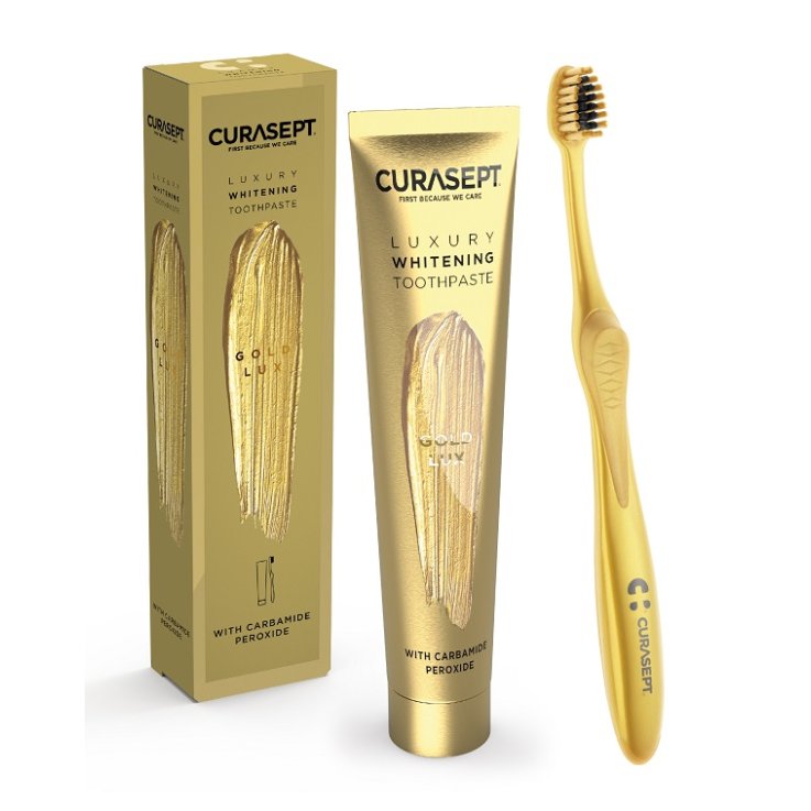 Curasept Gold Lux Dentif+spazz Curasept Gold Lux Dentif+spazz