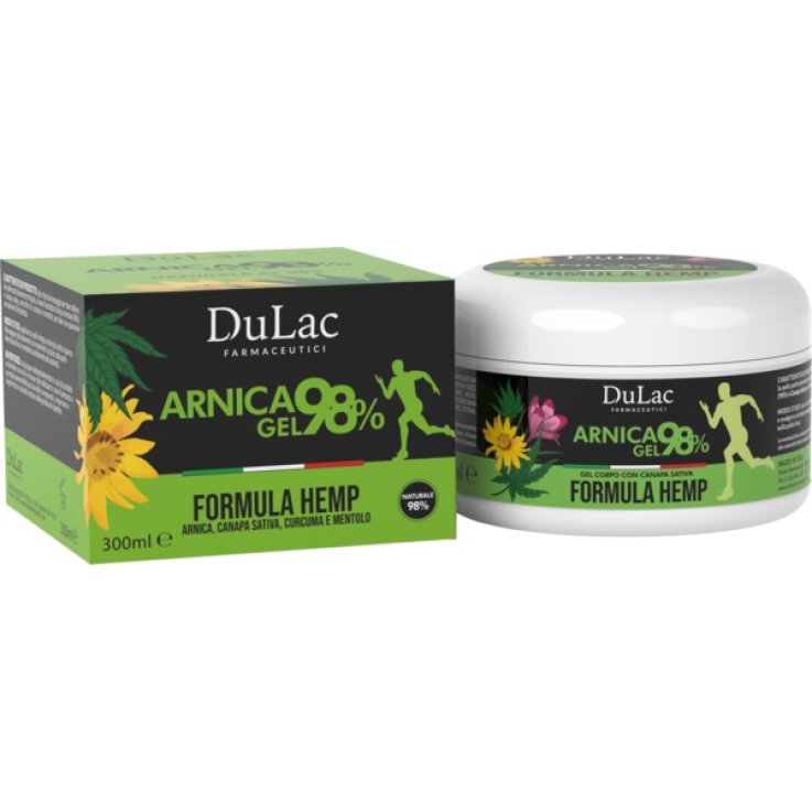 DULAC ARNICA 98% HEMP 300ML DULAC ARNICA 98% HEMP 300ML