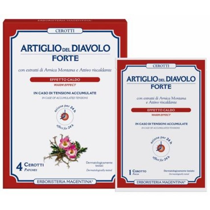 Artiglio Forte Cerotti 4pz