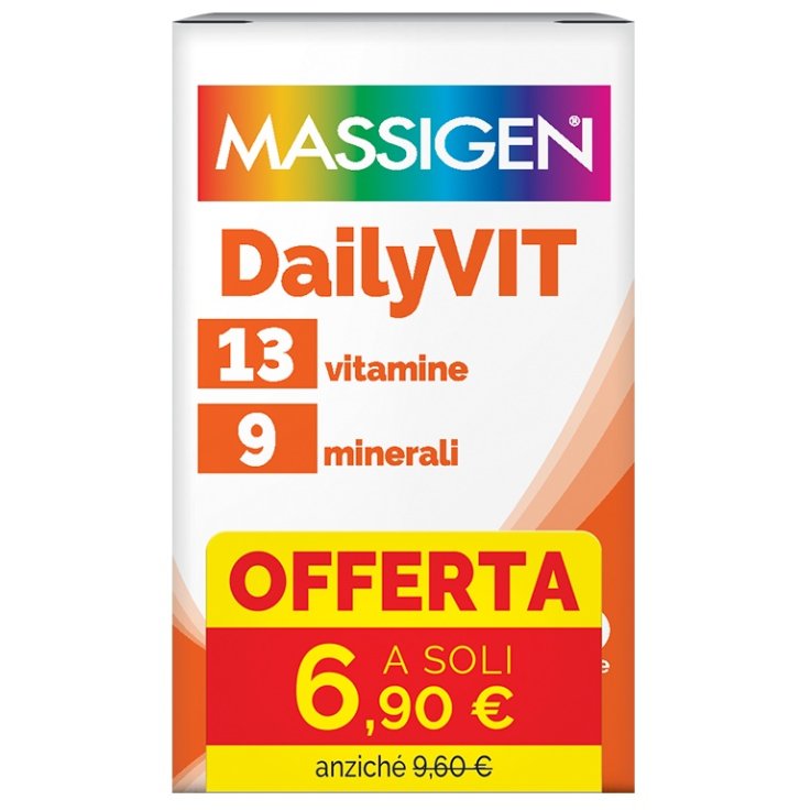 Massigen Dailyvit 30cpr 6,90e Massigen Dailyvit 30cpr 6,90e