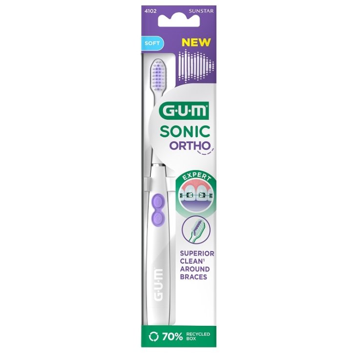 GUM SONIC ORTHO BATTERY TOOTHB GUM SONIC ORTHO BATTERY TOOTHB