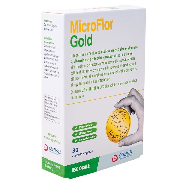 Microflor Gold 30cps Vegetali Microflor Gold 30cps Vegetali