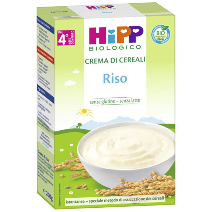 Hipp Bio Crema Crl Riso 200g Hipp Bio Crema Crl Riso 200g