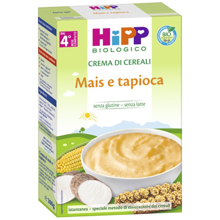 Hipp Bio Crema Crl Mais/ta200g Hipp Bio Crema Crl Mais/ta200g