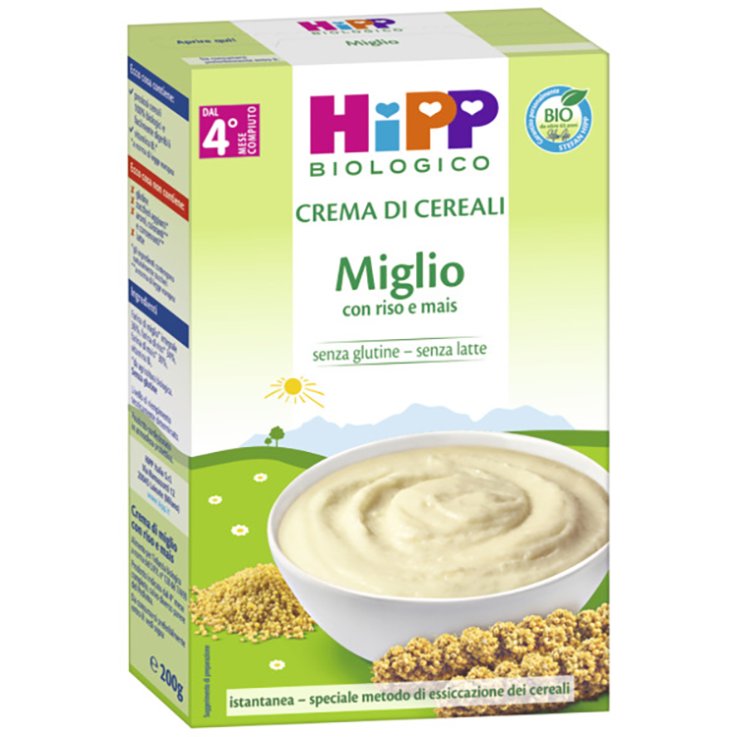 Hipp Bio Crema Crl Miglio 200g Hipp Bio Crema Crl Miglio 200g