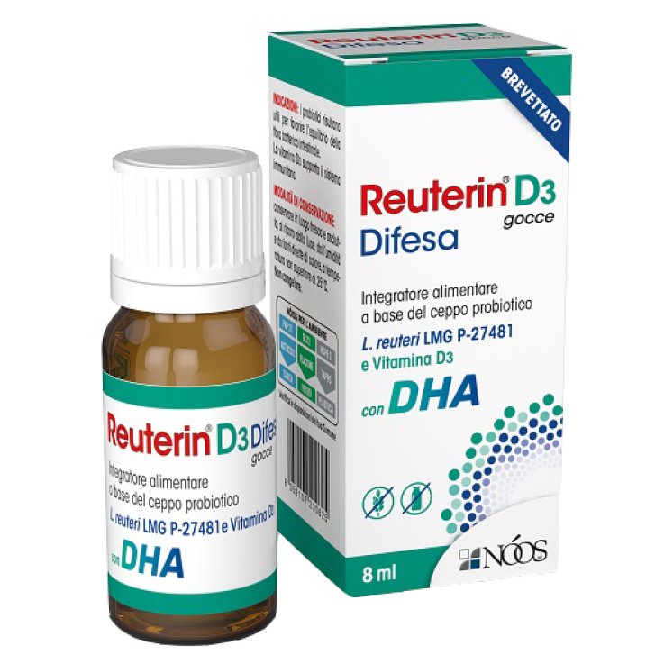 Reuterin D3 Difesa Gocce C/dha Reuterin D3 Difesa Gocce C/dha