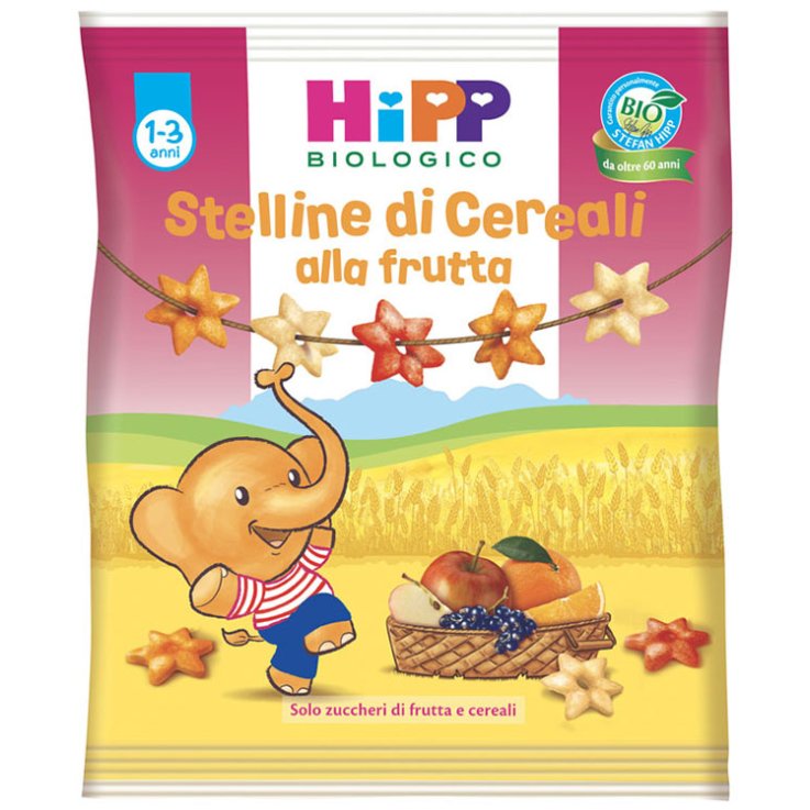 Hipp Bio Stelline Crl/frut 30g