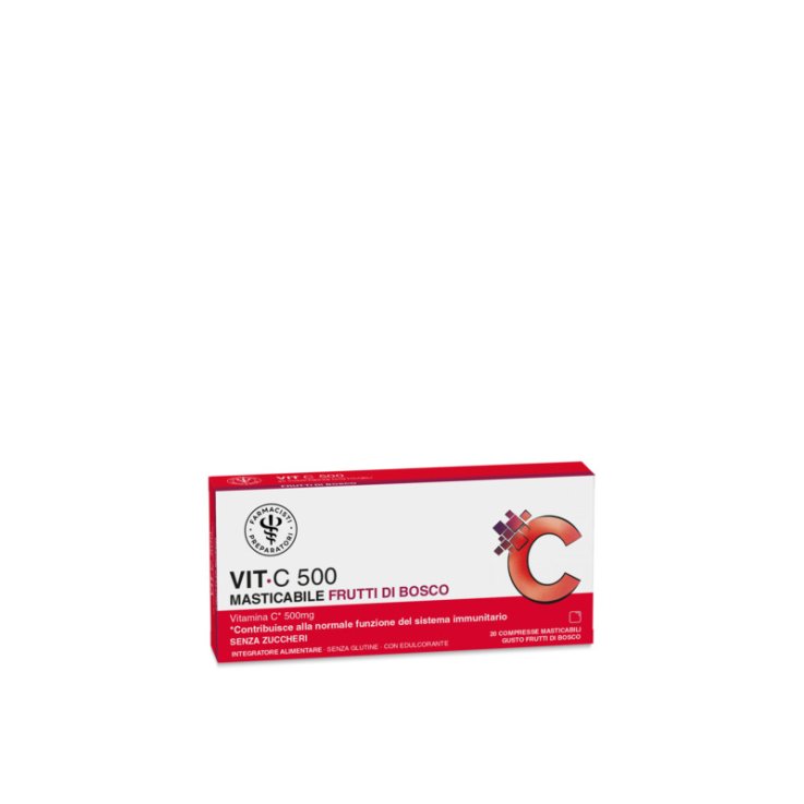 LFP VIT C 500 MASTIC FRUT20CPR