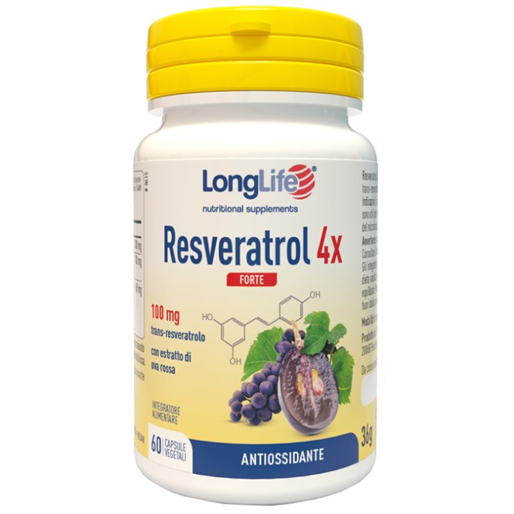 Longlife Resveratrol 4x 60cps