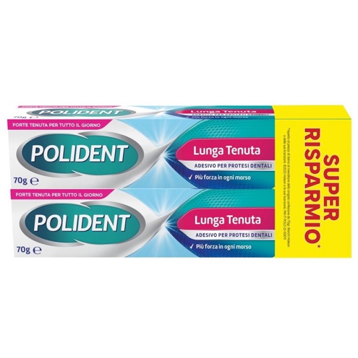 Polident Lunga Tenuta 2x70g Polident Lunga Tenuta 2x70g