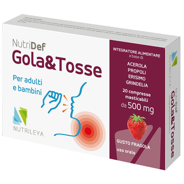 Nutridef Gola&tosse 20cpr Nutridef Gola&tosse 20cpr