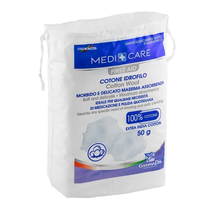 Medicare Cotone Idrofilo 50g Medicare Cotone Idrofilo 50g