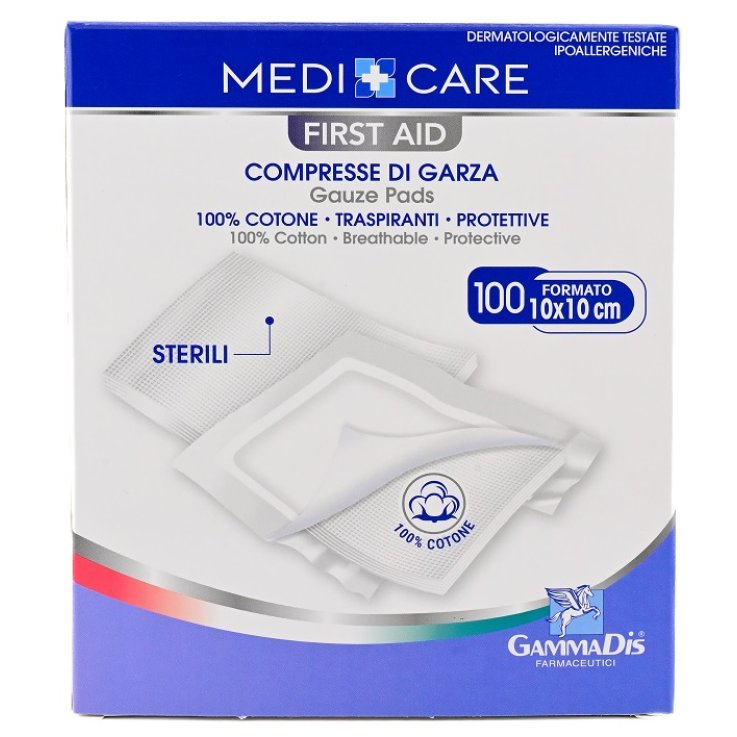 Medicare Garza Cot 10x10 100pz Medicare Garza Cot 10x10 100pz