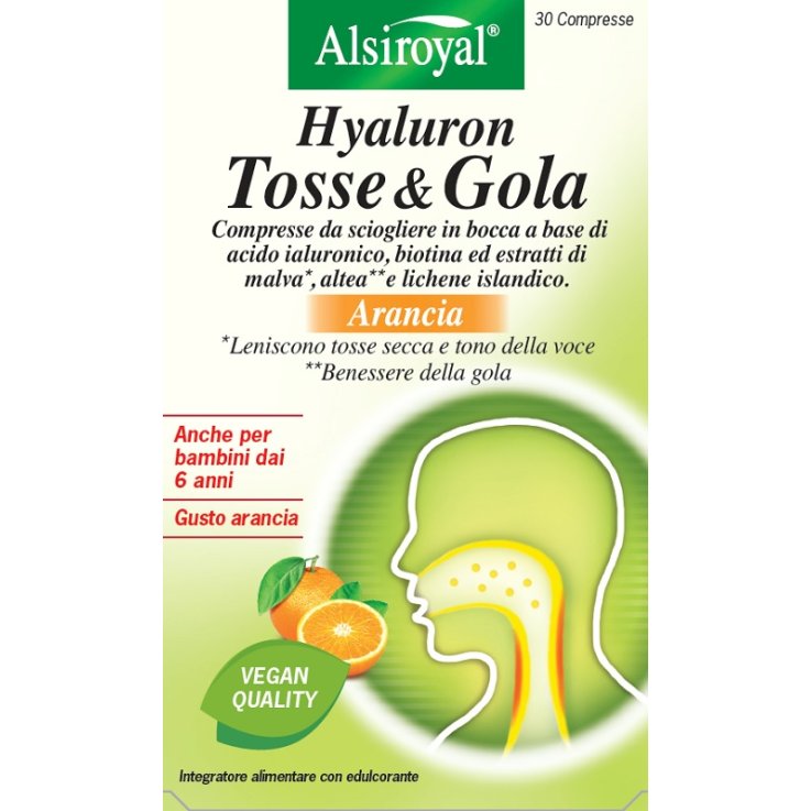 Hyaluron Tosse&gola Ara 30cpr Hyaluron Tosse&gola Ara 30cpr