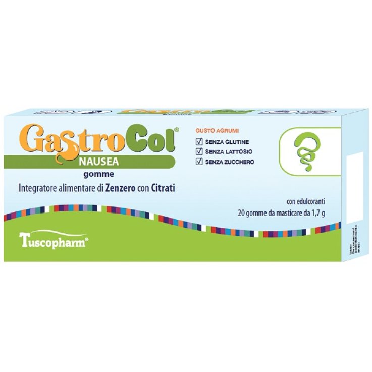 GASTROCOL NAUSEA GOMME 34G GASTROCOL NAUSEA GOMME 34G