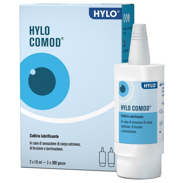 Hylo Comod Gocce Ocul 2x10ml Hylo Comod Gocce Ocul 2x10ml