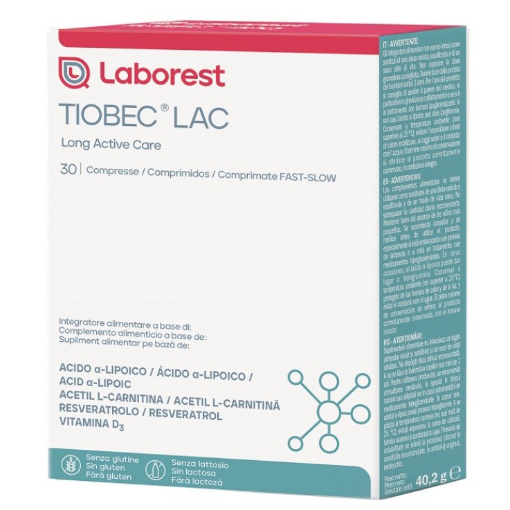 TIOBEC LAC 30CPR (SOST COMPLEX TIOBEC LAC 30CPR (SOST COMPLEX