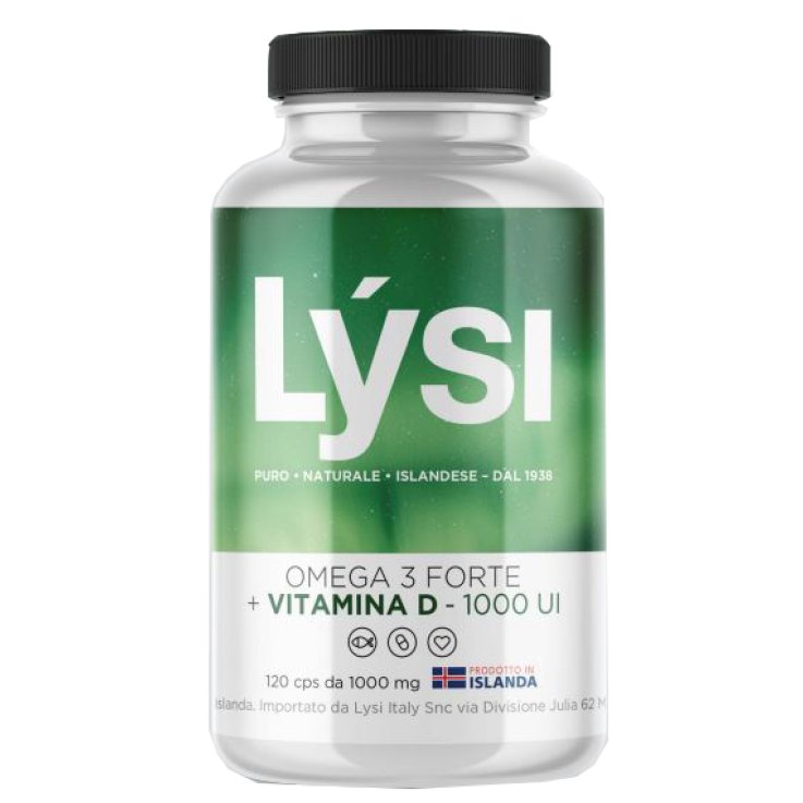 Lysi Omega 3 Vitamina D 120cps